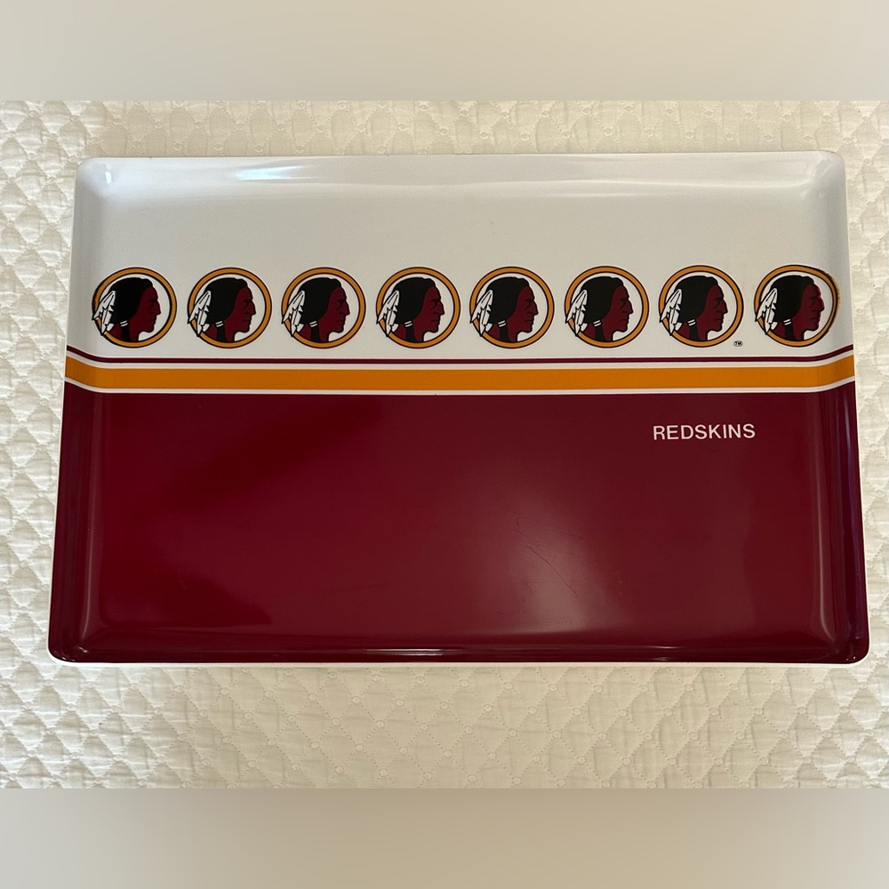 Vintage Washington Redskins Serving Tray